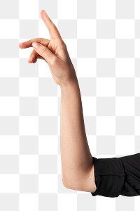 Finger pointing out png hand gesture