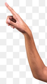 Finger pointing out png hand gesture