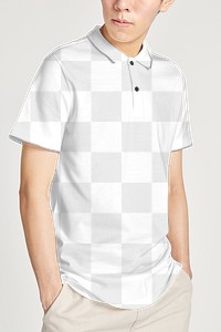 Png men's collared shirt casual outfit 