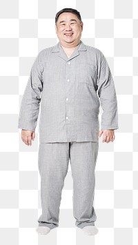 Plus size model nightwear apparel mockup png