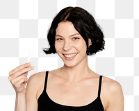 Dental floss png toothpick, transparent background