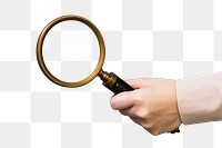 Png Magnifying glass research mockup business symbol