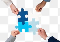 Png Hands holding puzzle mockup business problem solving concept