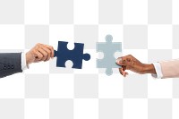 Png Hands holding puzzle mockup business problem solving concept