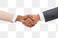 Png Business agreement handshake mockup hand gesture