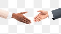 Png Business agreement handshake mockup hand gesture