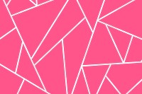 Hot pink triangle png patterned background