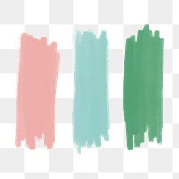 Png cute brush stroke element