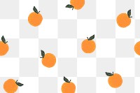 PNG orange background, transparent pattern