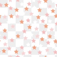 Star pattern PNG transparent background