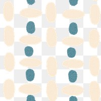 Ethnic pattern PNG, block print vintage transparent background