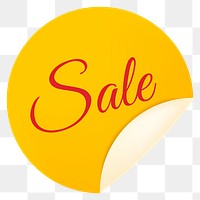 Sale png badge sticker, transparent shopping clipart