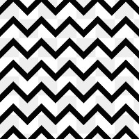 Zigzag pattern png transparent background, black chevron, simple design