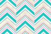 Cute  png transparent background, teal zigzag pattern, creative design