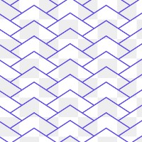 Purple zigzag background png transparent, creative pattern design