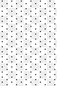 Black background png transparent, polka dot pattern in simple design