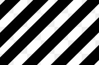 Abstract png transparent background, black striped pattern