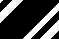 Simple pattern background png transparent, black striped transparent design