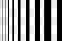 Black striped background png transparent, simple pattern design