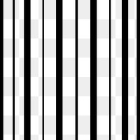 Striped background png transparent, simple pattern in black