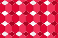 Pink background png transparent, cute geometric pattern, colorful design