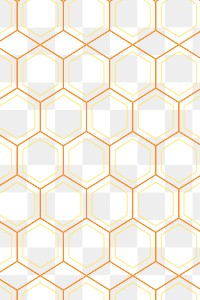 Orange background png transparent, abstract geometric pattern design