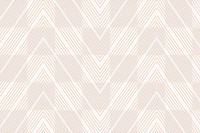 Cream png transparent background, pastel zigzag pattern, simple design