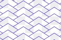 Purple zigzag background png transparent, creative pattern design