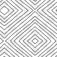 Striped doodle pattern png, transparent background, simple ink design