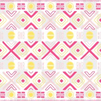 Pattern png, ethnic seamless transparent background, colorful geometric style