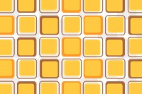 Pattern png transparent background, retro geometric square shape design