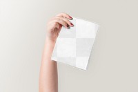 Bakery bag png mockup transparent 