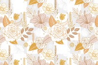 Aesthetic flower png transparent background, vintage pattern, botanical illustration