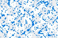 Blue terrazzo transparent png layer for marble background design