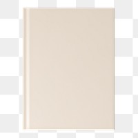 Beige book cover png, publishing business with design space