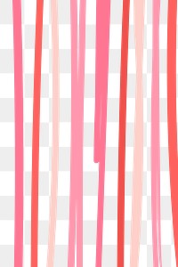 Pink stripes png transparent background, cute pattern design