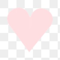 Valentines stickers png heart shape design