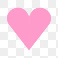 Valentines stickers png heart shape design