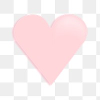 Valentines stickers png heart shape design