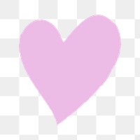 Valentines stickers png heart shape design