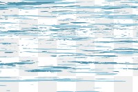 Calm ocean png background painting design