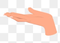 Hand gesture png sticker illustration design