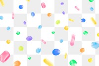 Colorful balloons png transparent background