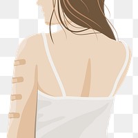 Mental health png sticker, transparent background