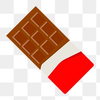 Valentine&rsquo;s gift chocolate bar png cute sticker