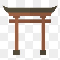 Japanese Torii gate design element