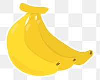 Png pastel clipart banana fruit sticker