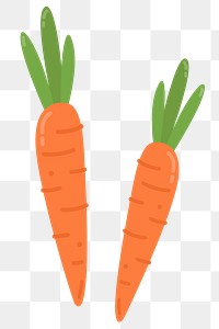 Png colorful carrot food sticker clipart