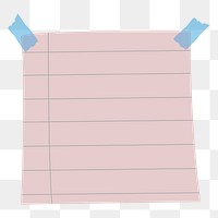 Blank lined notepaper set sticky | Premium PNG Sticker - rawpixel