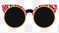 Sunglasses props design element transparent png